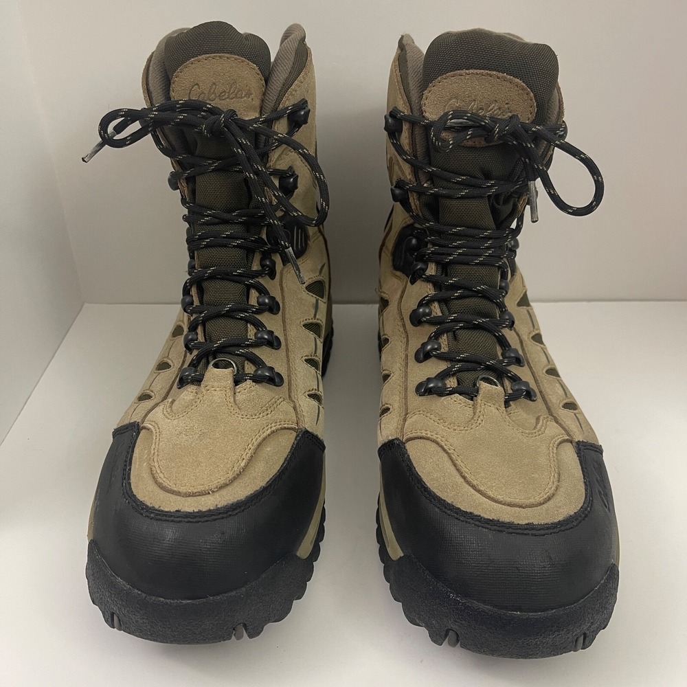 Cabelas Snow Runner Boots Mens 14D Thinsulate Dry Plus Waterproof Brown 83-0535 - Picture 3 of 8
